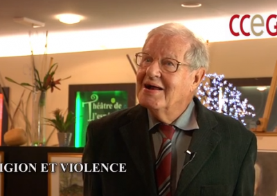 Video PAX PRESS AGENCY Geneva / Interview du Prof. P. Secretan par Chris Peschken lors de sa présentation du 28 octobre 2014 sur le sujet de “Religion & Violence”