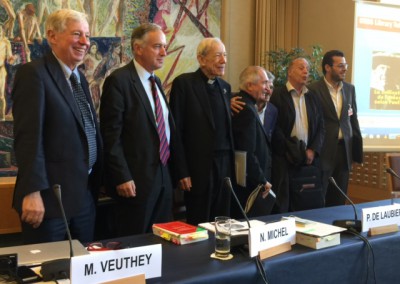 Audio CCEG : 30 oct. 14 Intervention du Prof. Jean Ziegler “La Civilisation de l’Amour” par Patrick De Laubier – Bibliothèque de l’ONU Genève