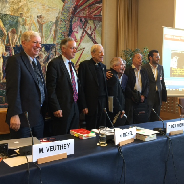 Vidéo CCEG : 30 oct. 14 Intervention du Prof. Jean Ziegler “La Civilisation de l’Amour” par Patrick De Laubier – Bibliothèque de l’ONU Genève