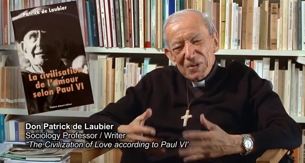 Audio PAX PRESS AGENCY Geneva – La Civilisation de l’amour selon Paul VI livre de Don Patrick de Laubier