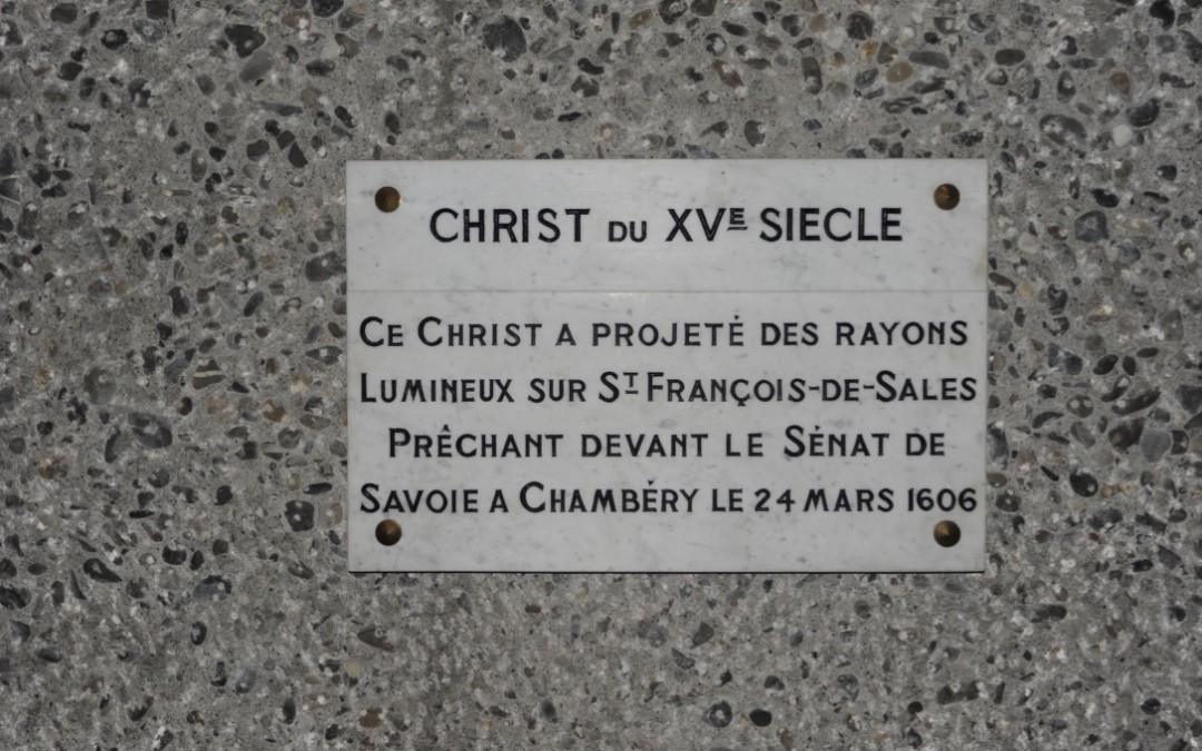 LE CHRIST MIRACULEUX DU MONASTERE DES VISIDANDINES DE THONON : une idée de pèlerinage à deux pas de Genève