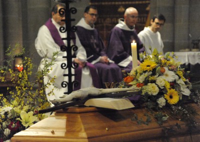 Messe de sépulture de Don Patrick Delaubier du 2 mars 2016 : Extrait des hommages envoyés par ses amis du monde entier, lus en début de messe