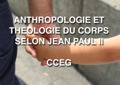ANTHROPOLOGIE ET THEOLOGIE DU CORPS SELON JEAN PAUL II : L’HOMME MENACÉ
