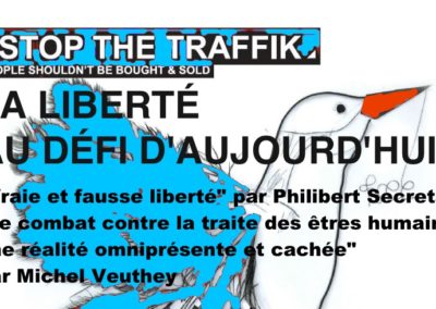 LA LIBERTÉ AU DÉFI D’AUJOURD’HUI avec Philibert Secretan et Michel Veuthey – MERCREDI 25 SEPTEMBRE 2019